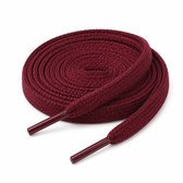 HypedPair Schoenveters Bordeauxrood 120cm - Platte Veters - Sneaker Veters