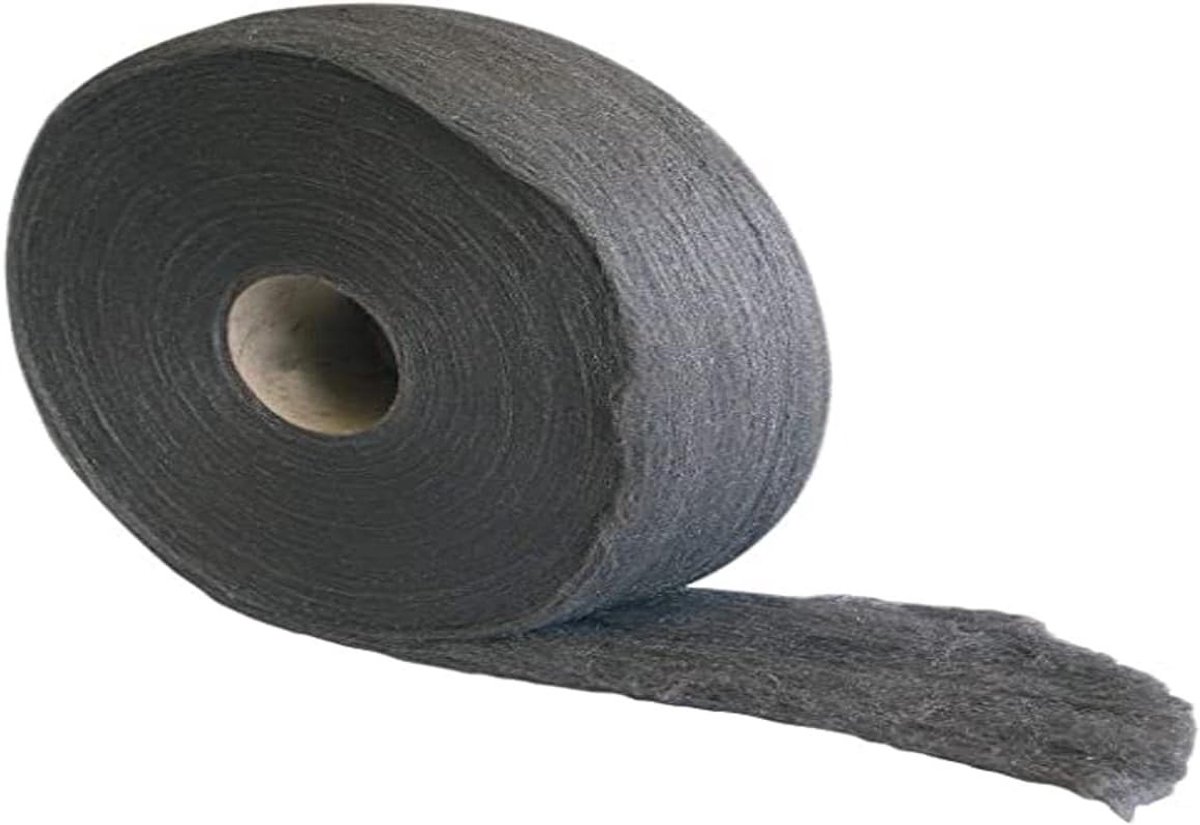 Staalwol Rol - 1 kg - Nummer 3 - Voor Schoonmaak en Schuren
