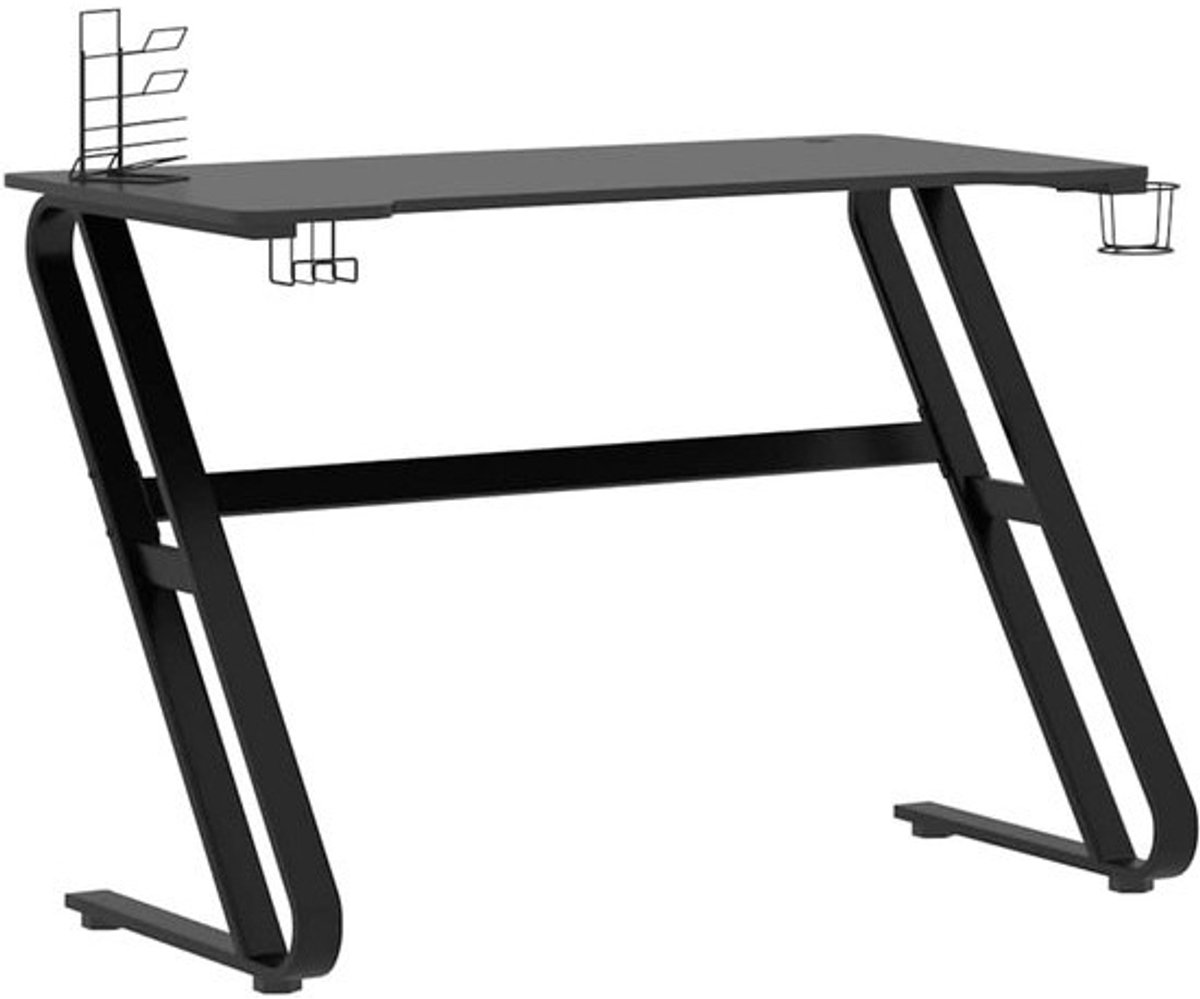 Gaming Bureau met Z-Poten 110x60 cm Zwart - Speeltafel en Kantoorbureau