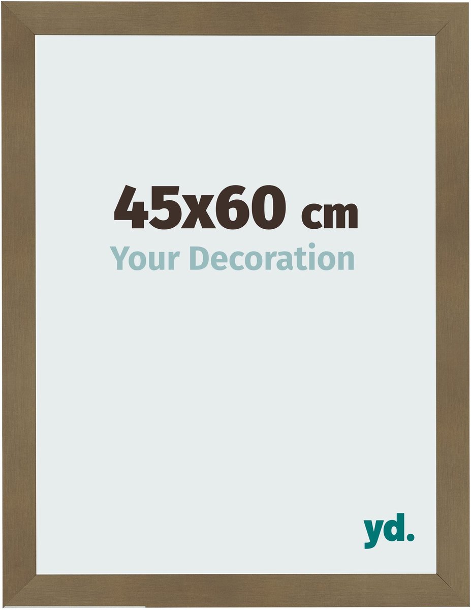 Your Decoration - Fotolijst 45x60 cm - MDF - Brons Decor - Bologna