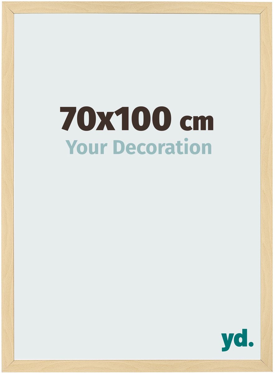 Your Decoration - Fotolijst 70x100 cm - MDF - Beuken Decor - Bologna