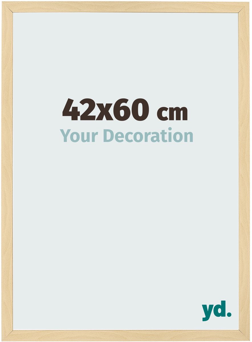 Your Decoration - Fotolijst 42x60 cm - MDF - Beuken Decor - Bologna