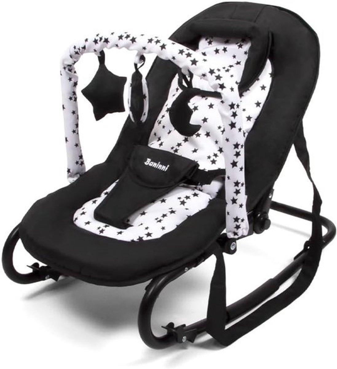Luxe Baby Bouncer met Verstelbare Rugleuning en Speelboog - Geschikt voor Baby's 0-6 Maanden