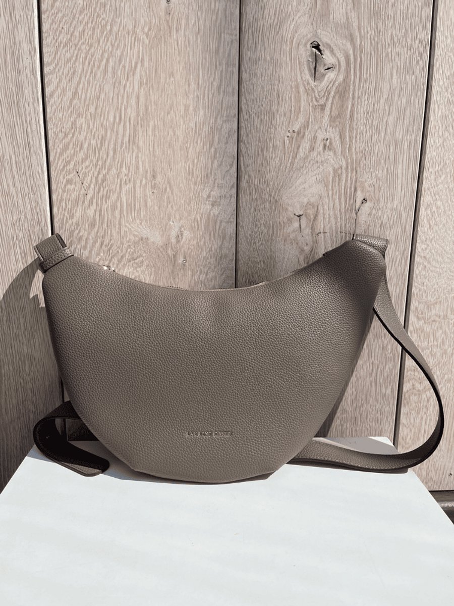 Laurent David Dames Crossbody Estée | Taupe | Maat: One Size