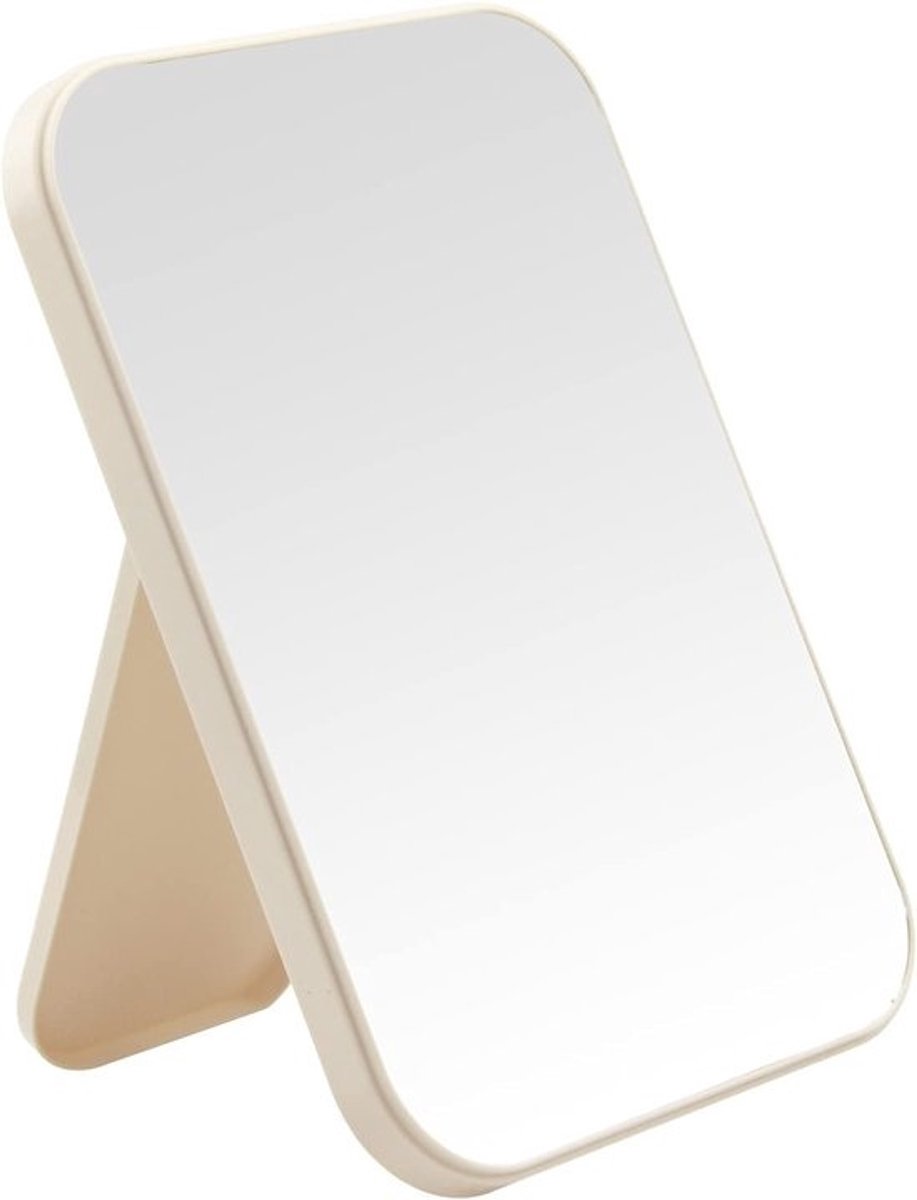 Opvouwbare Make-up Spiegel met Standaard - 8 Inch Verstelbaar en Draagbaar voor op het Bureau