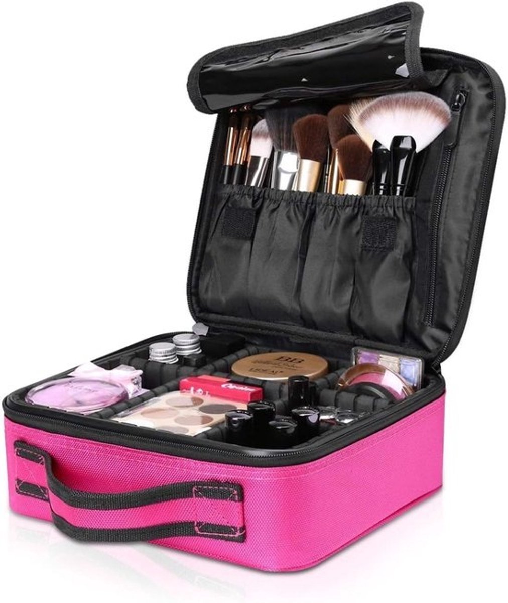 Make-upkoffer Dames - Toilettas Etui - Reizen en Dagelijks - Modieus en Klassiek