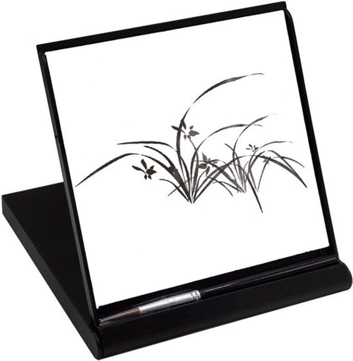 Meditatie Tekenbord Set met Waterborstel en Houten Standaard - Eenvoudig Schilderen en Ontspannen