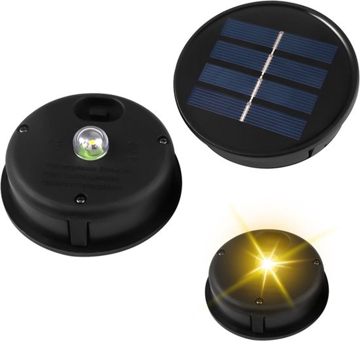 Zonnepanelen Vervangingsonderdelen voor Tuinlampen - Warm Wit Lichtduur