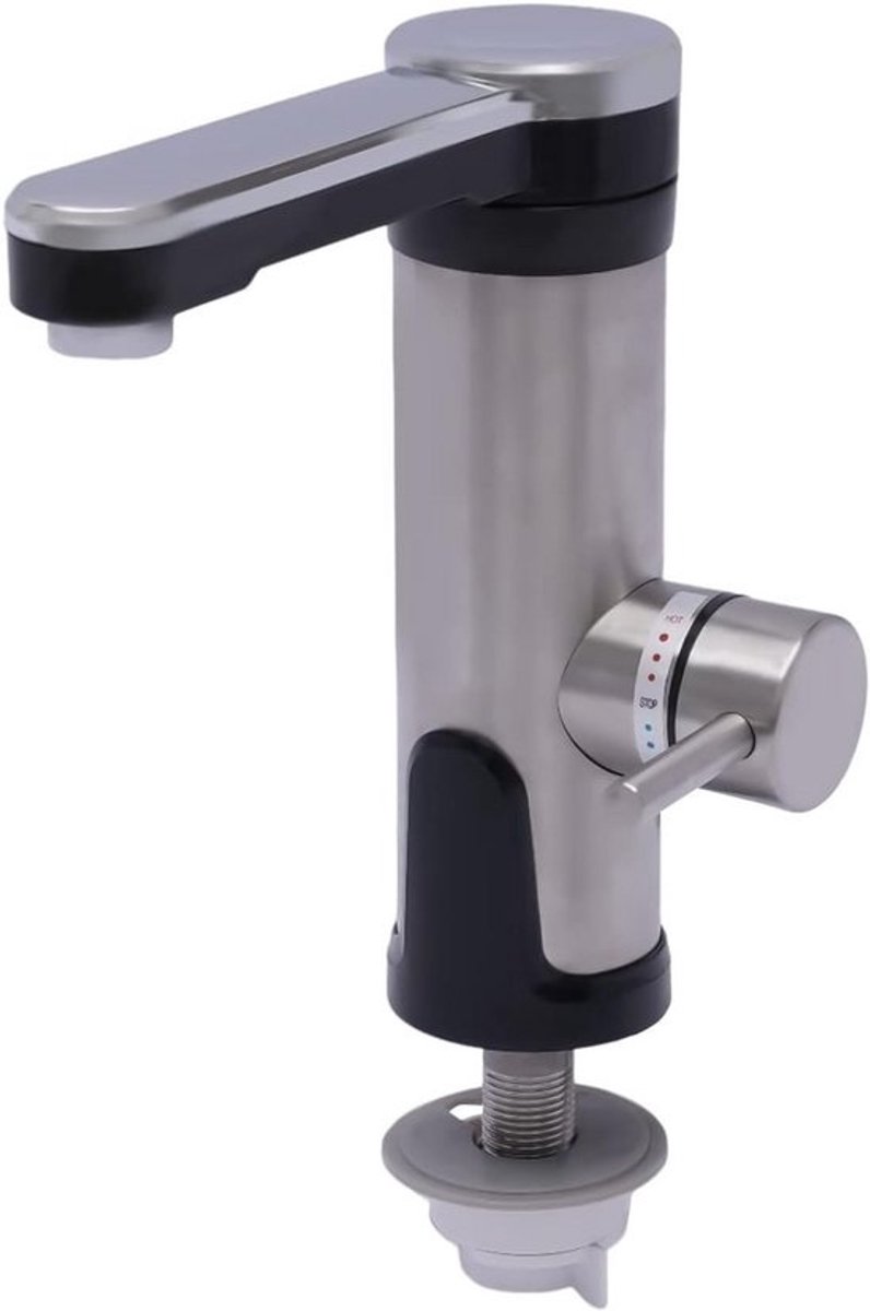 Elektrische Warmwaterkraan Keuken/Douche met LED Display - Direct Warm Water 3300W