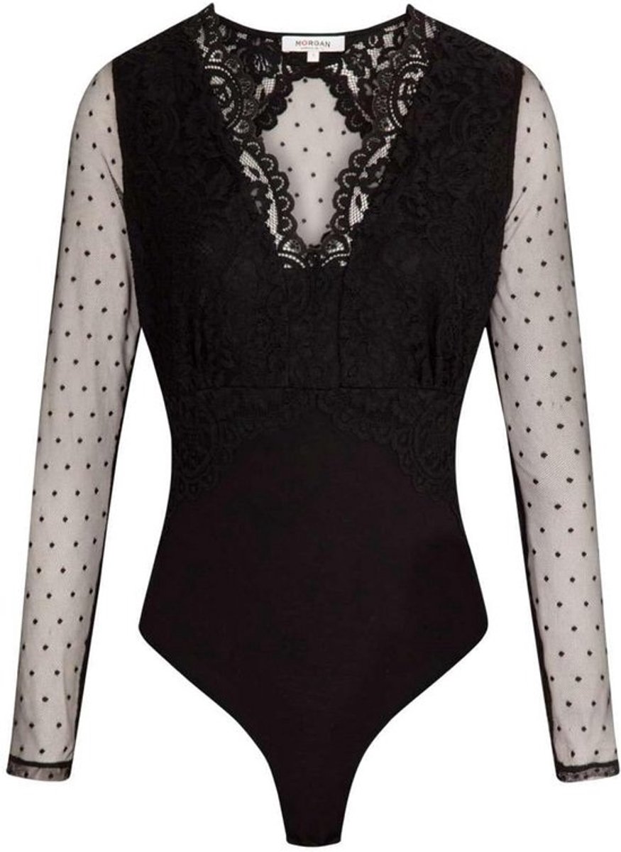 Dames Shirt met Lange Mouwen en Zijdezachte Kanten Details
