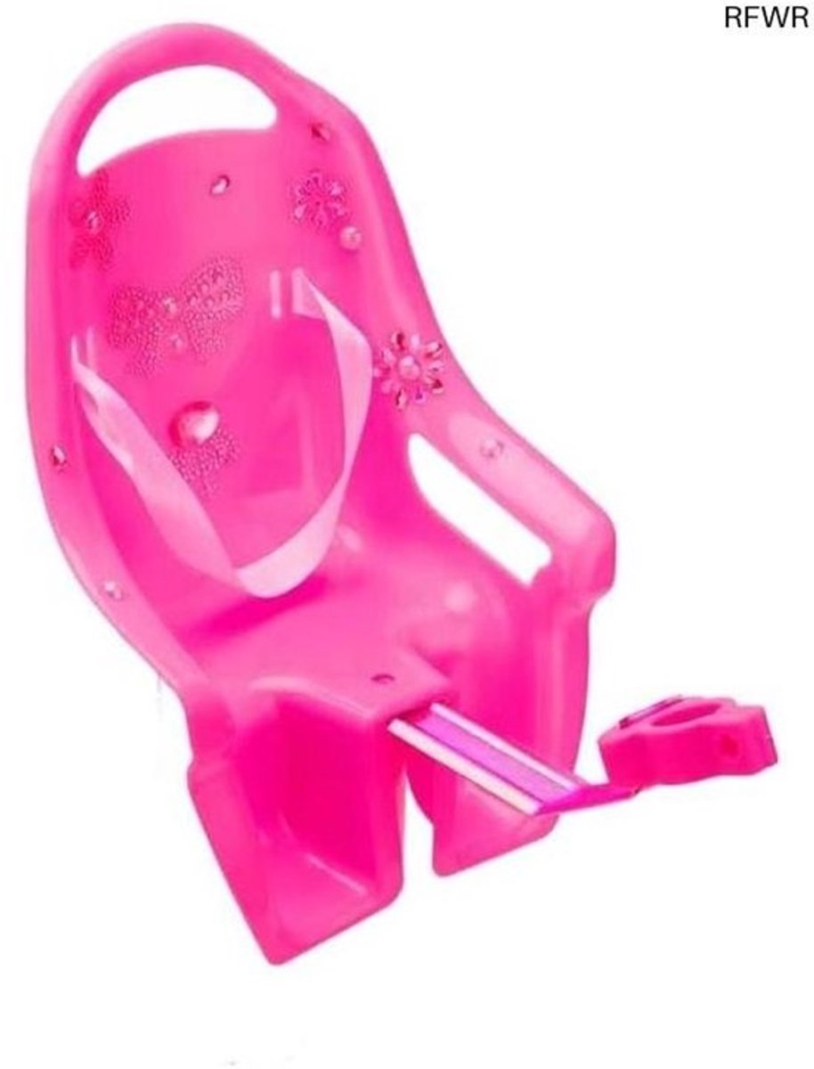RFWR® Universele Fietsstoel voor Poppen - DIY Stickers en Accessoires voor Meisjes