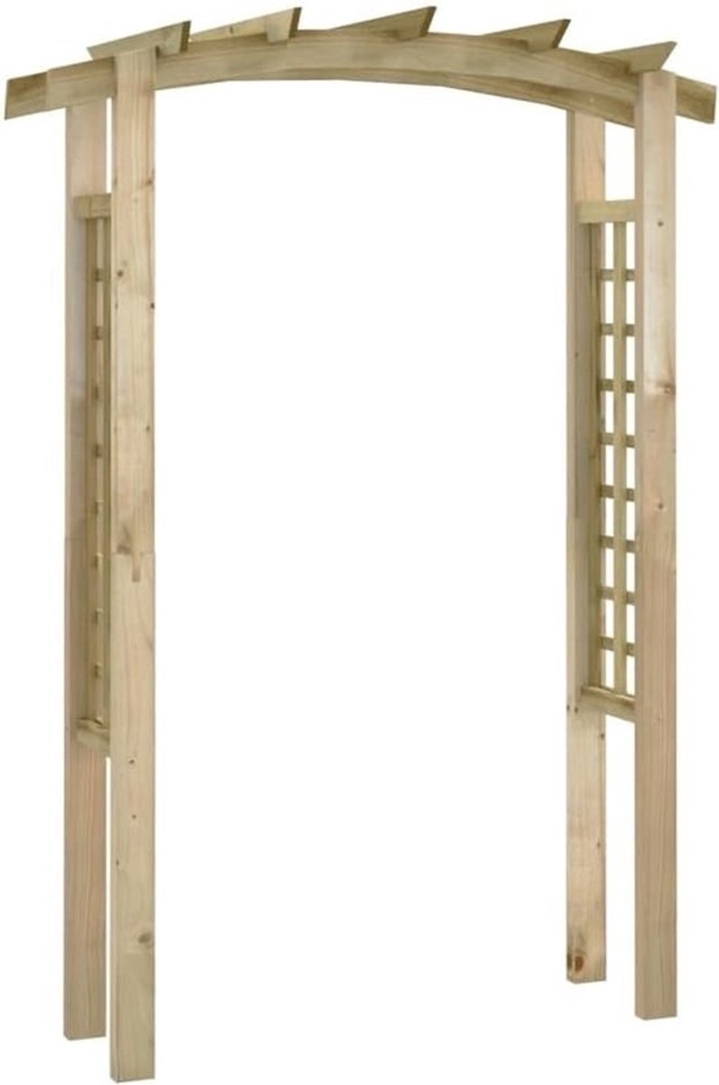 Houten Tuinboog voor Klimplanten - Rozenboog Trellis voor de Tuin