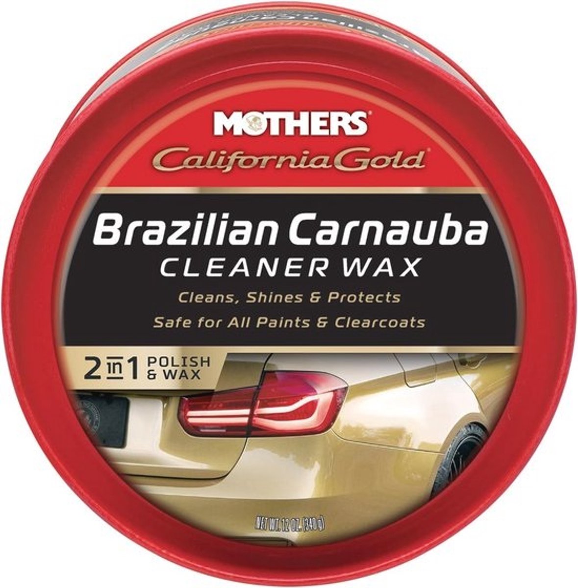 Braziliaanse Carnauba Cleaner Wax Paste - 340g