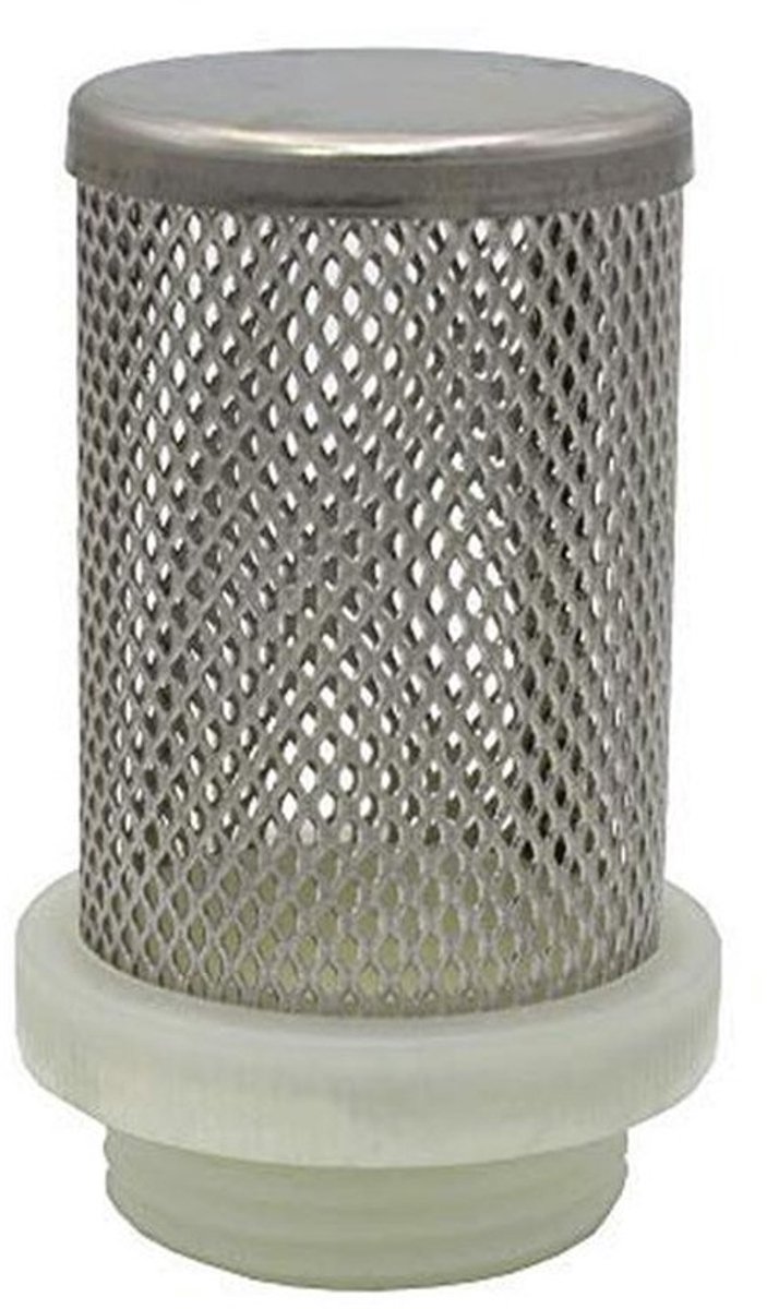 Zuigmand 13224 voor 1 1/4" terugslagkleppen - Roestvrij Stalen Mand DN32