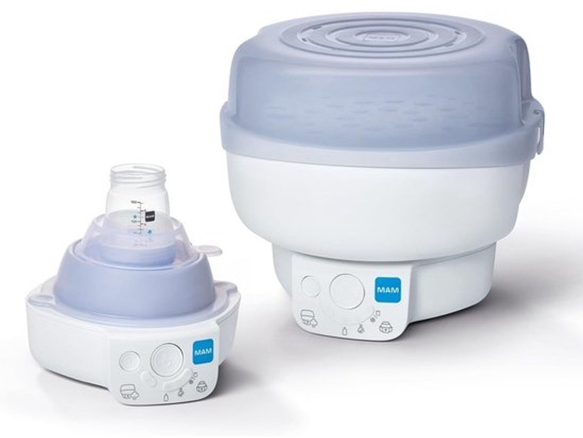 Elektrische Sterilisator en Flessenwarmer voor Babyflessen - Capaciteit voor Maximaal 6 Flessen
