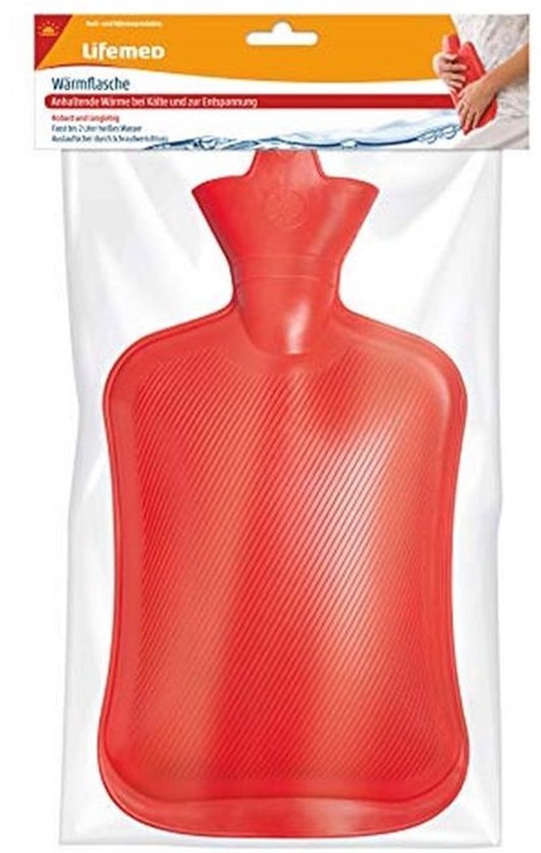 Warmwaterkruik 2 liter met schroefsluiting - Perfect voor gemak en warmte