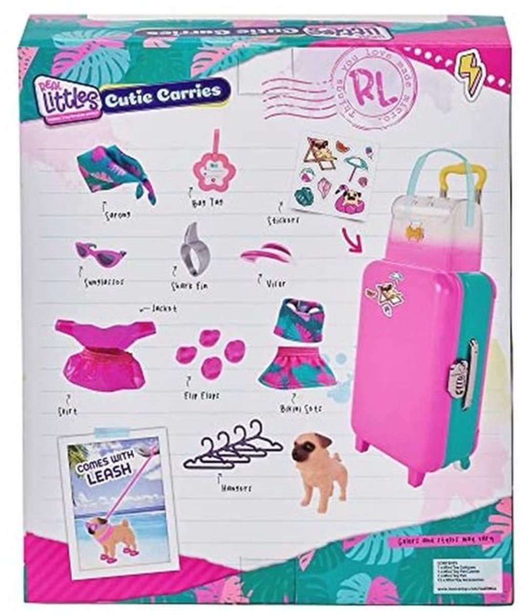 Verzamelbare micro koffer met Puppy Carrier en 12 accessoires