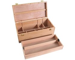 US Art Supply Artiest Houten Pastel, Pen, Marker Opbergdoos met Lade(n) (Large Tool Box)