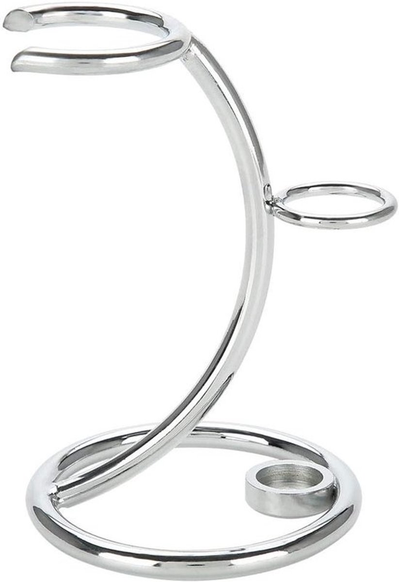 Heren Scheerkwast Set met Scheermes en Stand, Verleng de Levensduur van de Scheerkwast, Ideaal Scheeraccessoire voor Vrienden en Familie