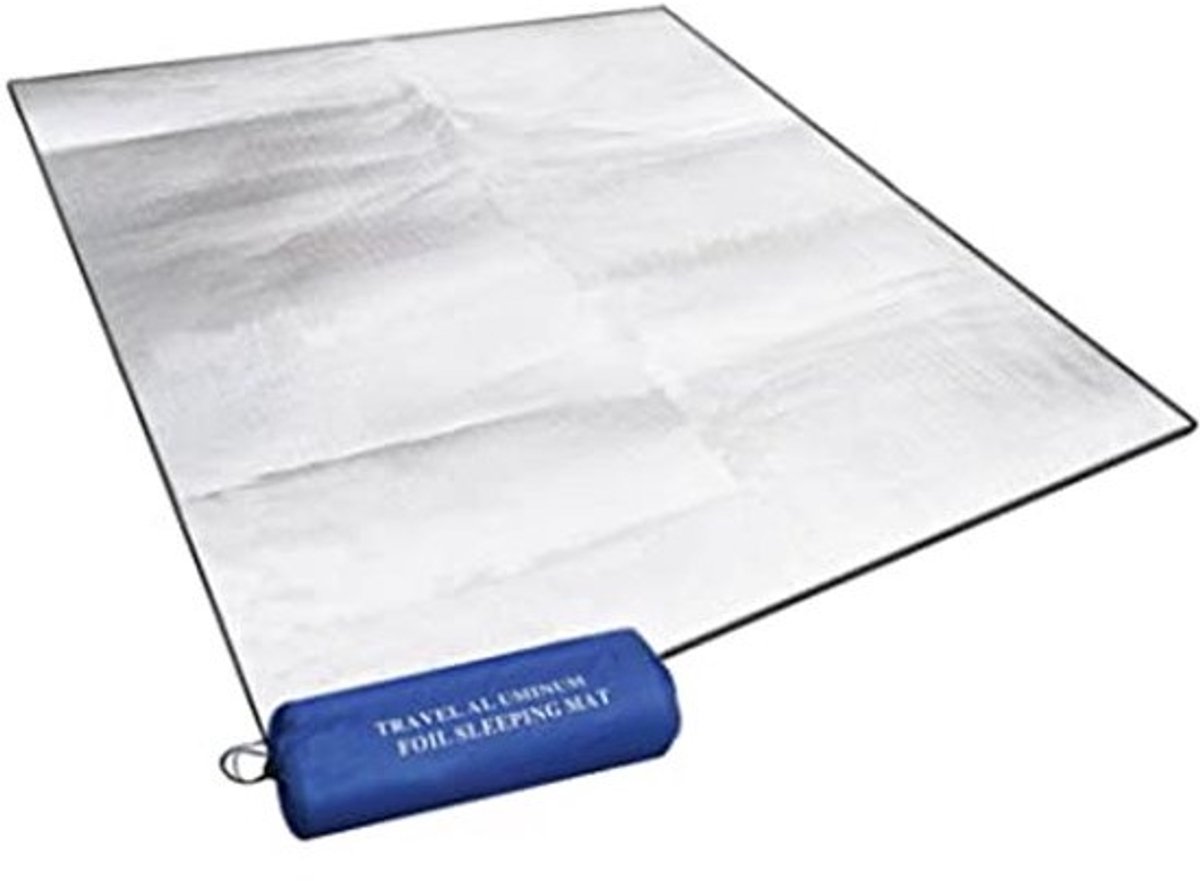 Outdoor Dubbele Aluminium Campingmat - Waterdicht en Hittebestendig