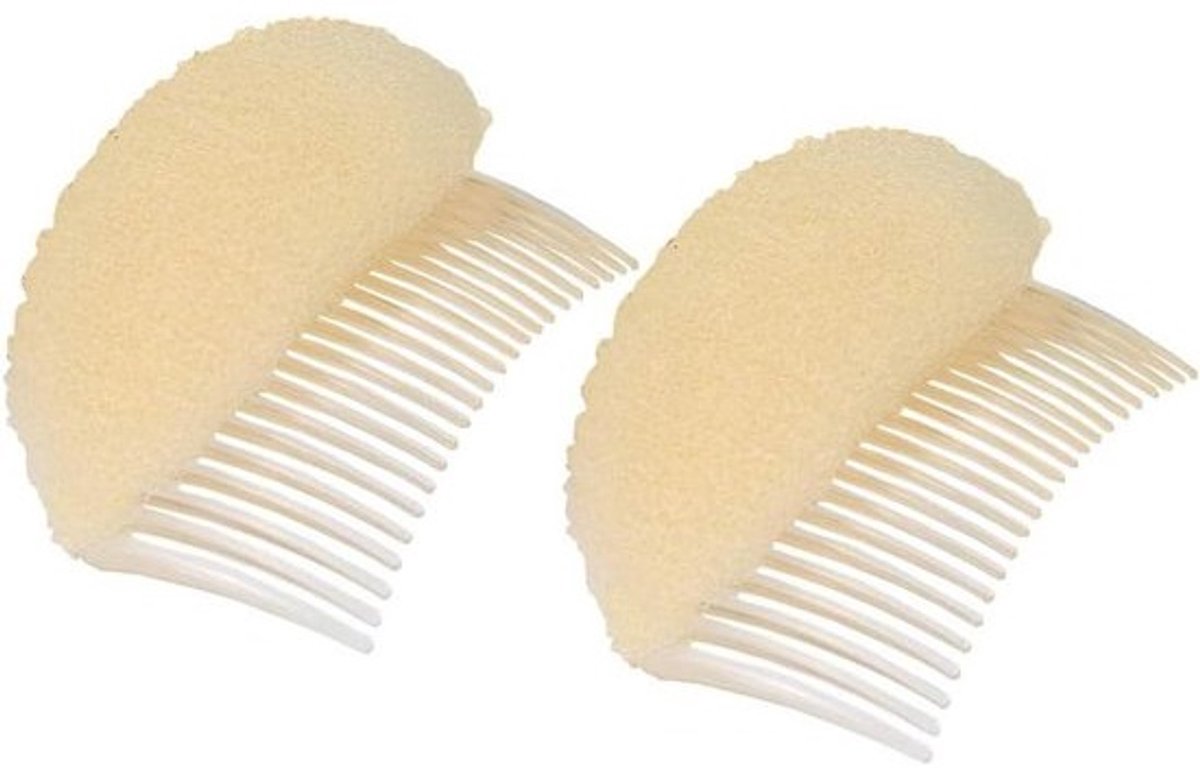 2x Haarvolume Clips voor Volumineus Kapsel - Discreet Volume-Insert voor Haarbasis Styler