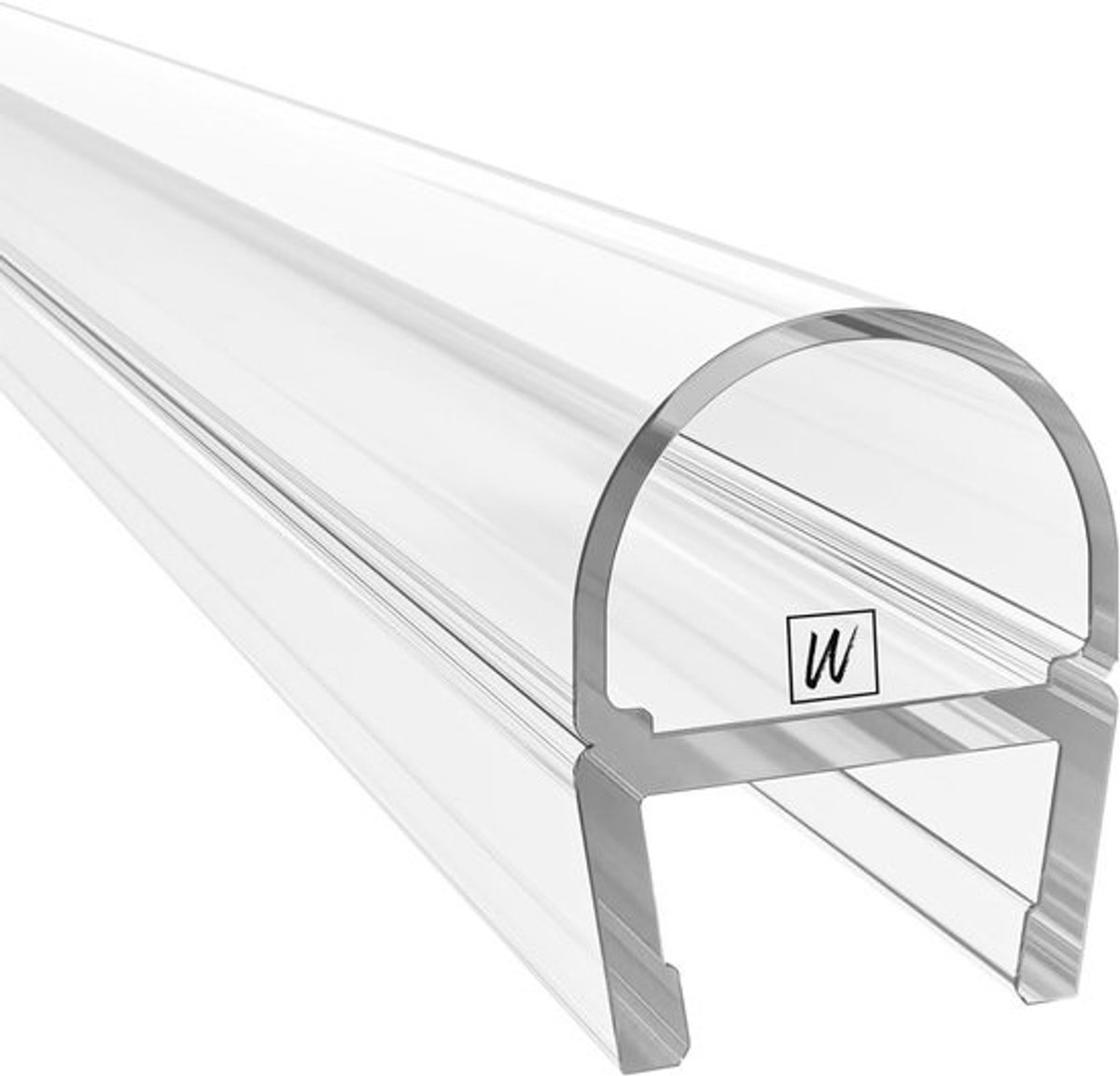 Douchedeur Afdichting Rubber Strip 1000mm - Geschikt voor 8mm Glas - Transparant