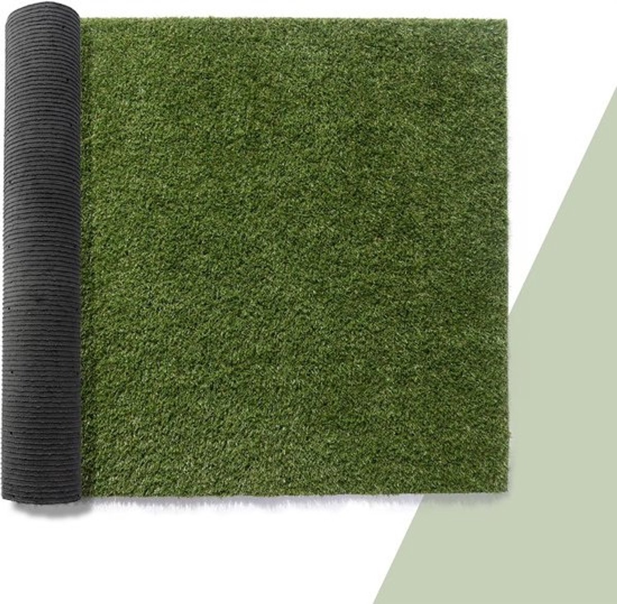 Kunstgras Voor Tuin, Balkon en Terras | Vloerkleed voor Binnen en Buiten | 100x300cm, 14mm Hoogte