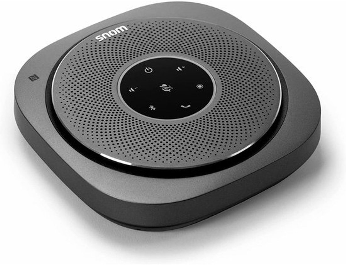 Mobiele conferentieluidspreker met beamforming microfoon en bluetooth - 24 uur accuduur, full duplex handsfree voor kristalhelder geluid