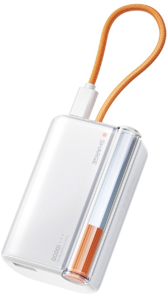 SHARGE Flow 3 Powerbank 45W 10K Built-in cable Wit