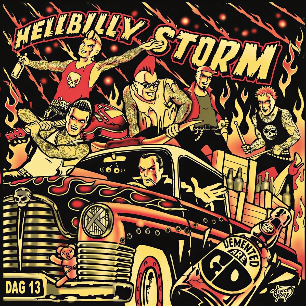 Demented Are Go - Hellbilly Storm (LP)
