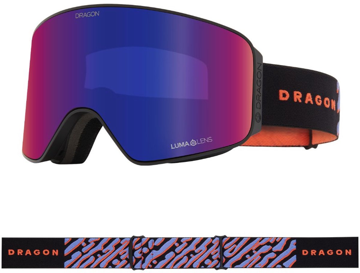 Dragon Alliance NFX MAG OTG Skibril - Heatwave/Solace IR & Violet