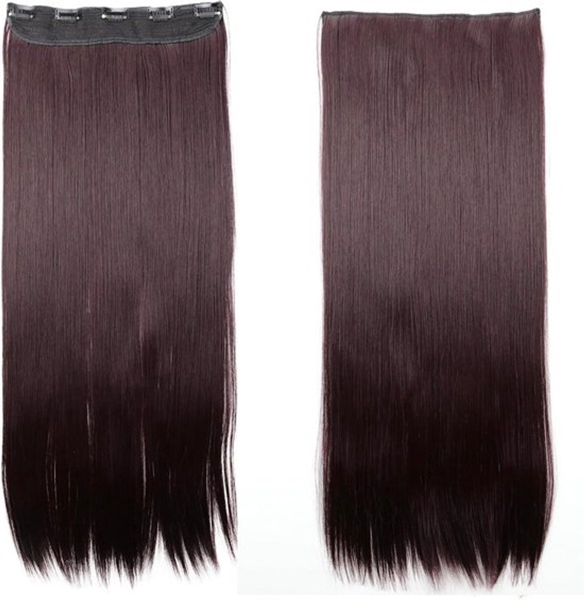 Gladde Clip-in Haarverlenging 70 cm voor Direct Volume en Lengte