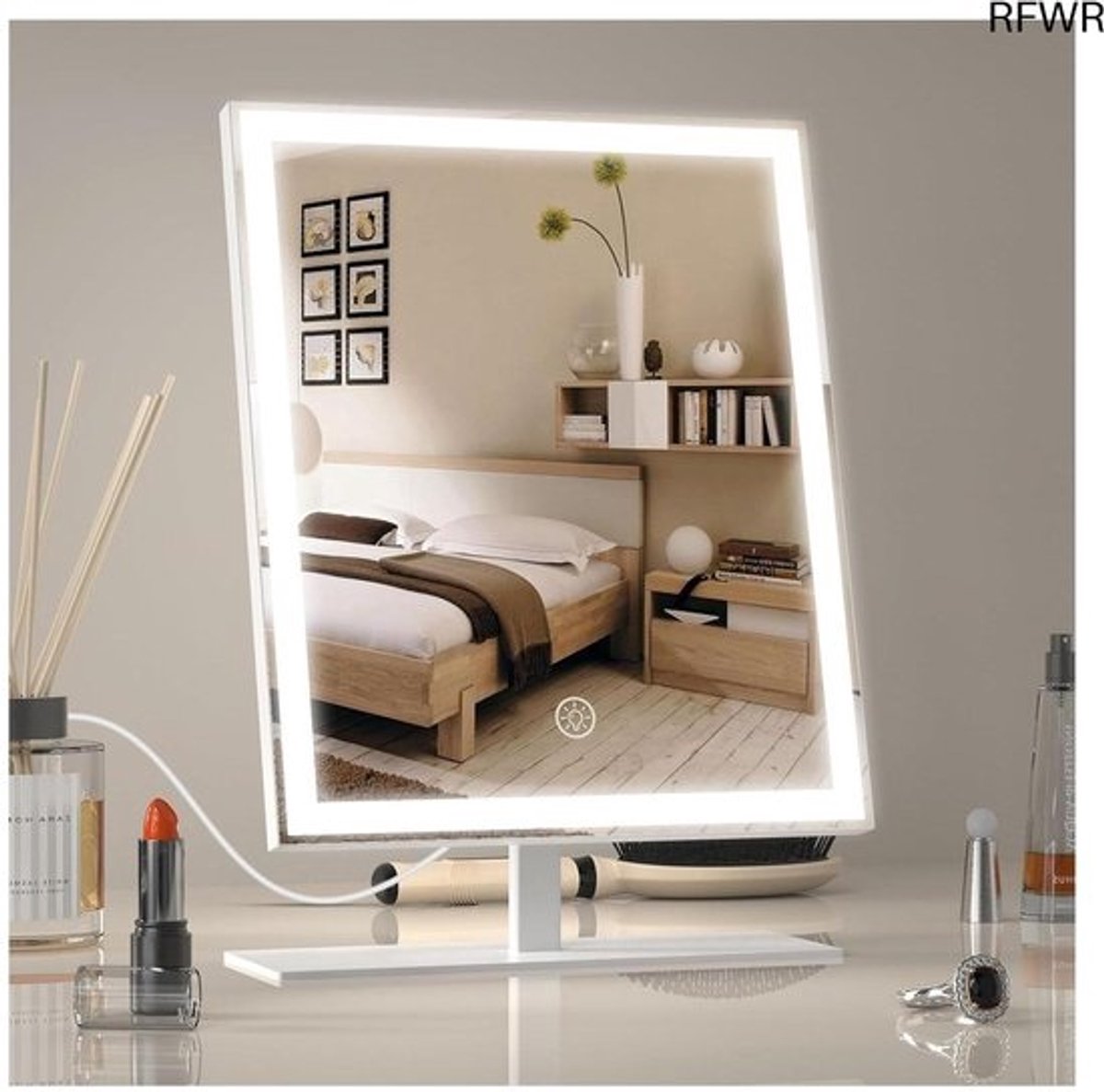 Hollywood Spiegel met Verlichting - Make Up Spiegel - Make Up Tafel - Accessoire
