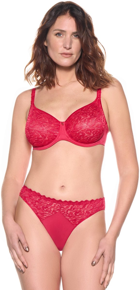 Louisa Bracq Electric Waves Full Cup BH Rouge - Rood