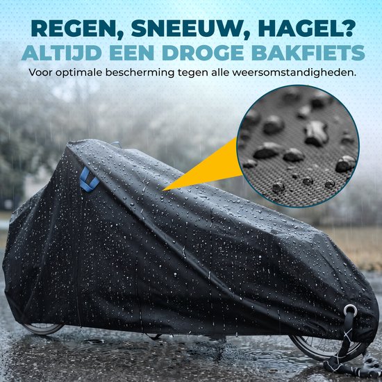 Vebics Bakfietshoes zonder huif - Bakfietshoes waterdicht - Geschikt voor o.a Urban Arrow, Lovens, Babboe, Vogue, Dolly, Makki van Vebics — afbeelding 5
