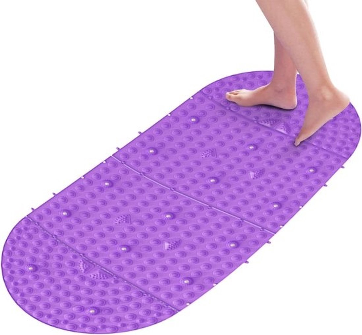 Voetmassage Mat - Steenmat Pad - Ontspanning Thuis - Ergonomisch Design - 56 x 31 cm