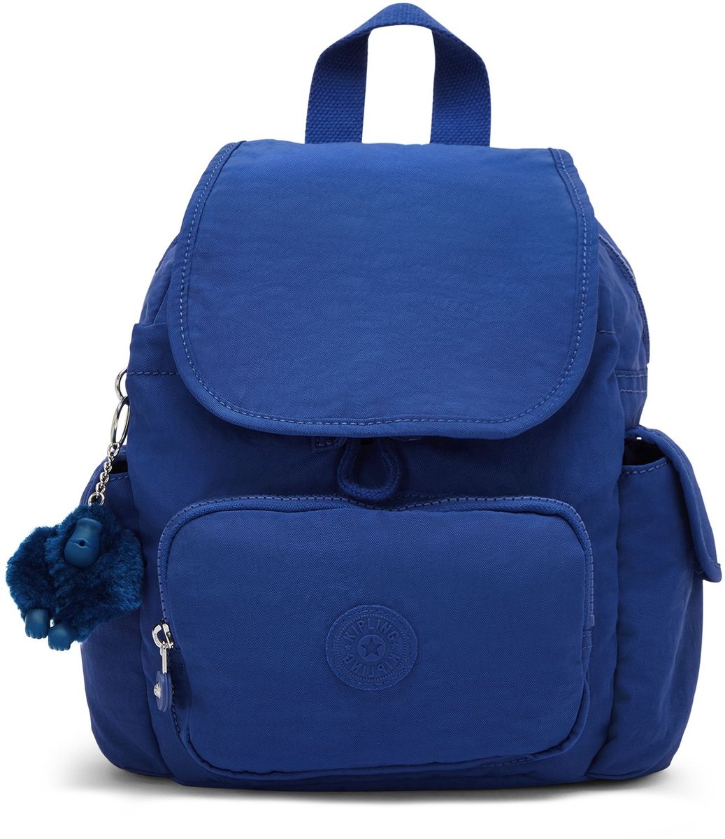 kipling vrijetijdsrugzak rugzak Basic City Pack Mini Backpack Blazing Blue blauw