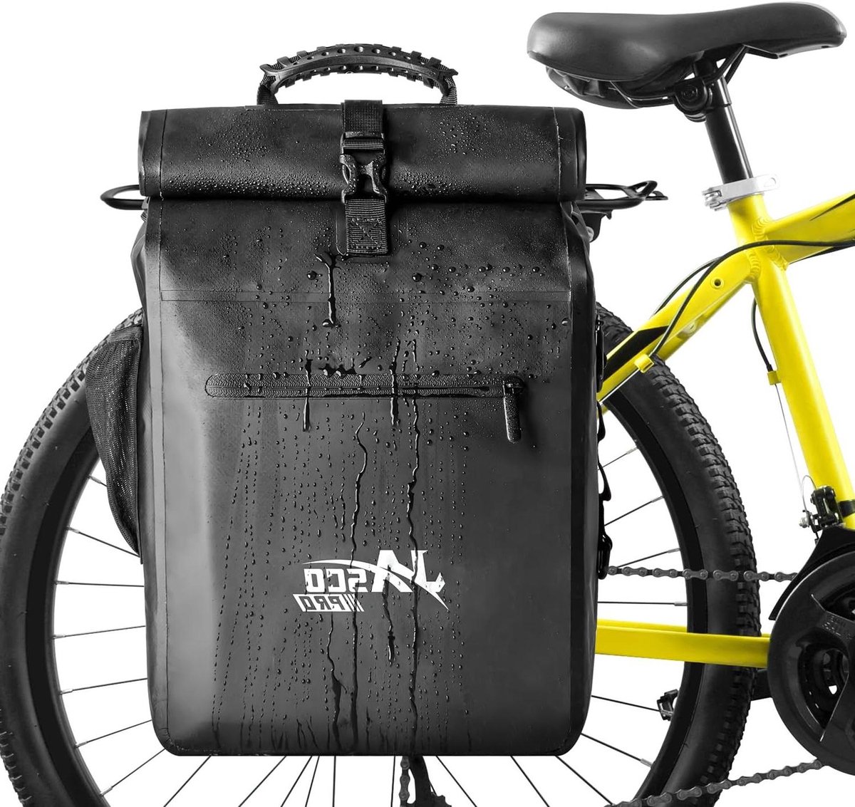 Fietstas Drager - Draagtas Rugzak - Fietsen en Reizen - 3-In-1 Multifunctioneel - 25-32L Capaciteit - Zwart