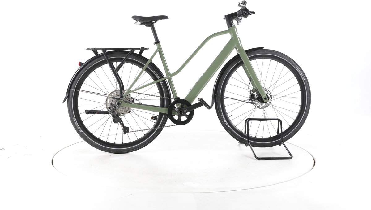 Orbea Vibe MID H30 EQ Elektrische trekkingfiets Accu 248Wh 28" 2023 groen Pro