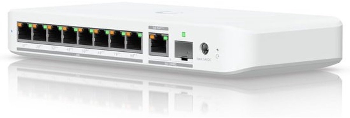 Managed 8-PoE+ 2.5G Ethernet Switch met 60 Gbps Capaciteit