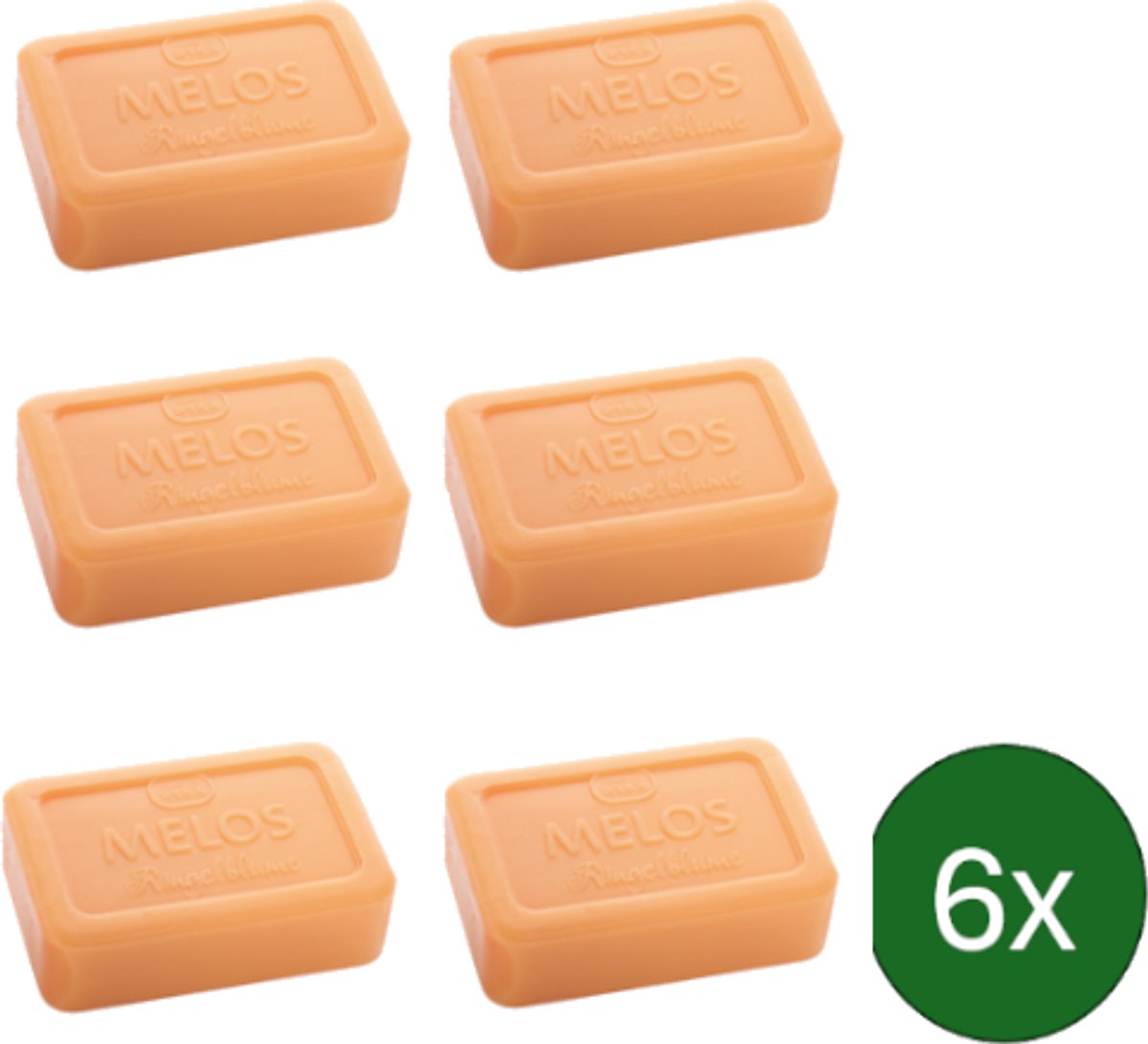 Made By Speick Walter Rau Calendula Zeep - 100 gram - Multipack met 6 stuks - 6 x 100 g -