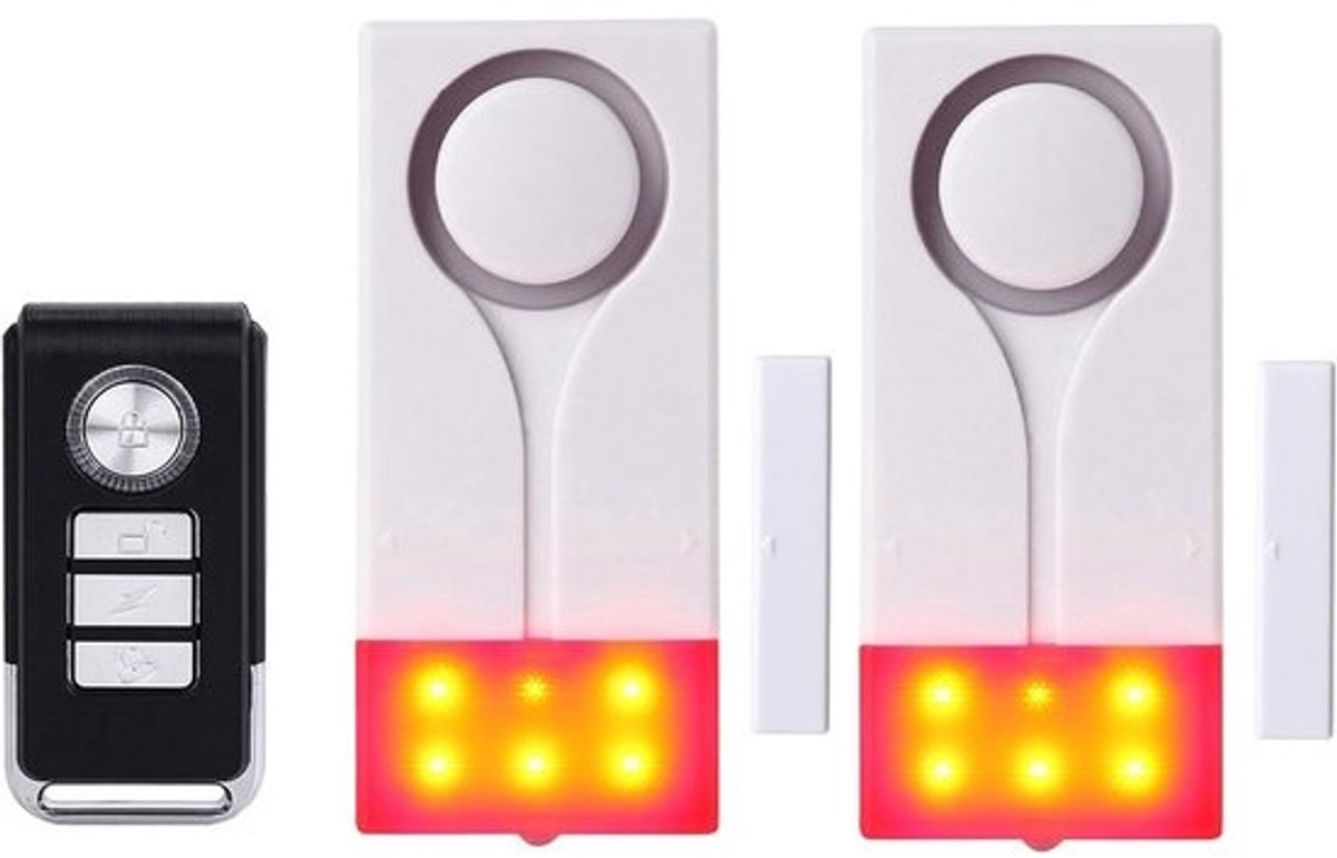 Draadloos Inbraakalarm voor Deur en Raam met Hoog Volume - Bescherming voor Huis en Garage