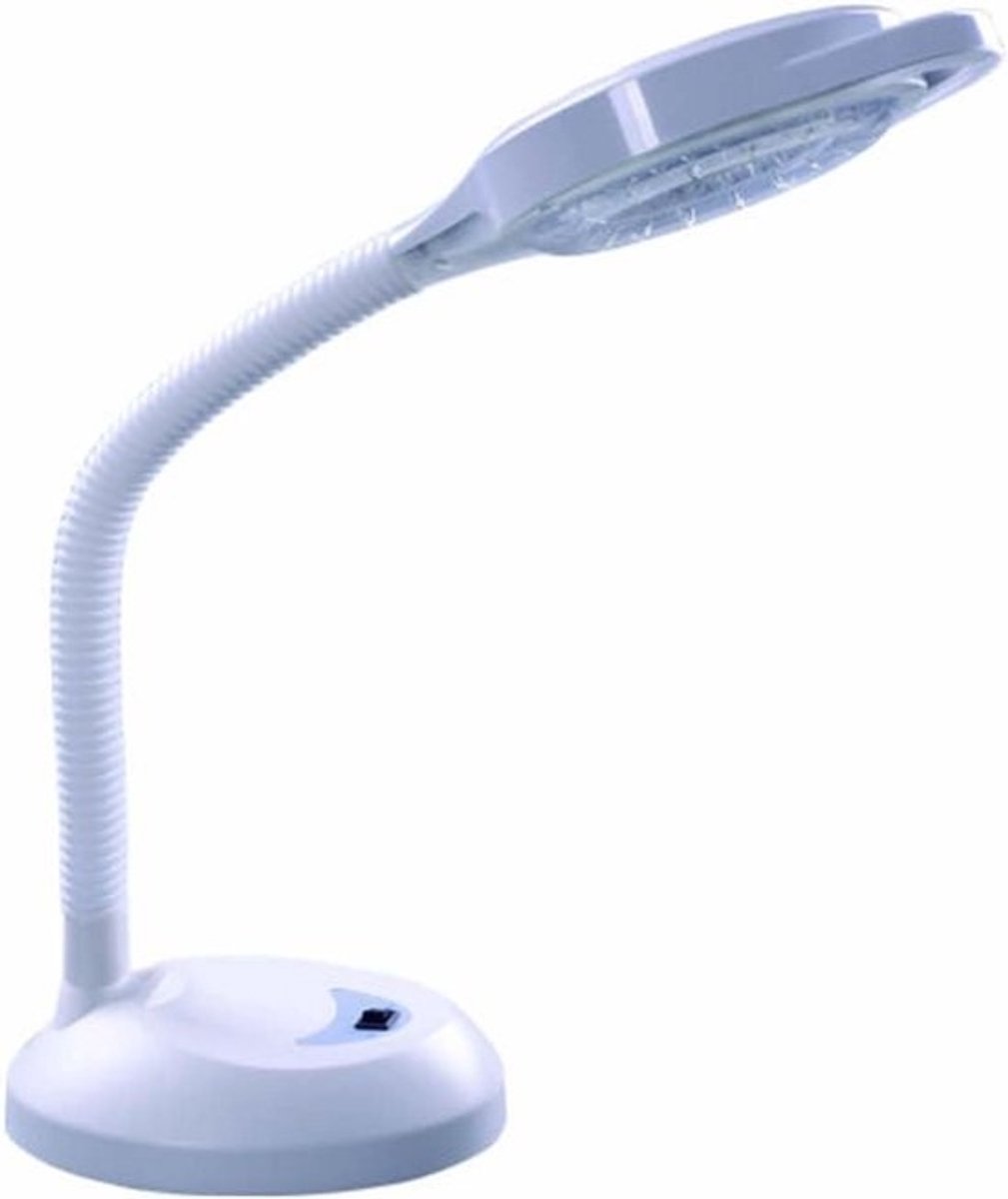 Vergrootlamp LED 5x Vergroting Tafelmodel voor Gezichtsverzorging, Tatoeëren en Lezen