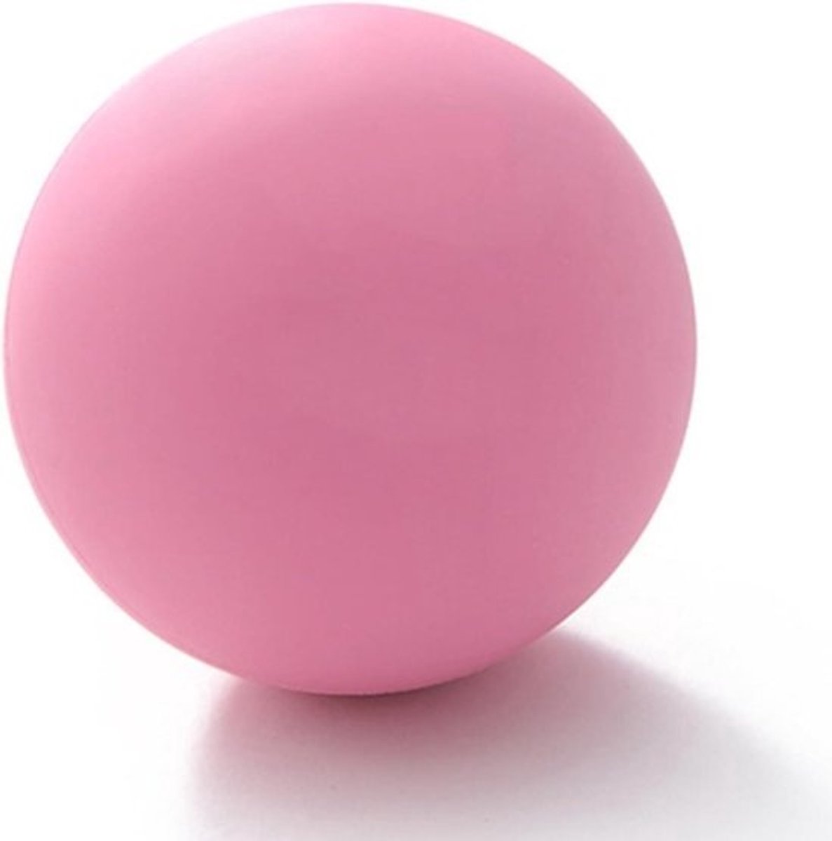 Massagebal Set - Fascia Ballen - Spierontspanning Thuis - Hoge Elasticiteit - Set van 1 - Roze