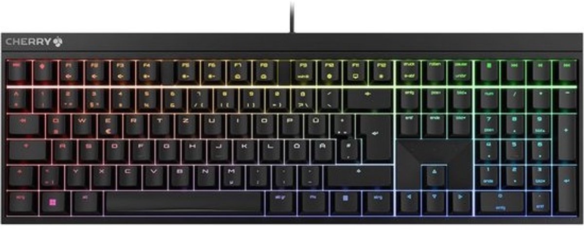 Mechanisch Gaming Toetsenbord met RGB Verlichting, Duits Layout (QWERTZ), Bedraad
