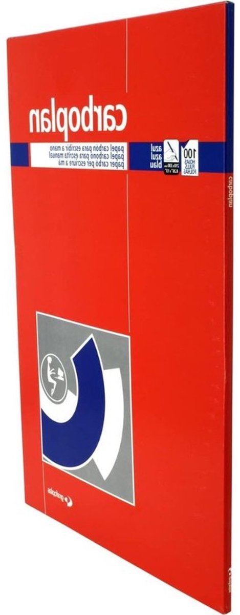 Koolpapier Vellen - Kopieerpapier Blauw - Handgeschreven Kopieën Maken - Herbruikbaar Papier - 100 Vellen - Blauw