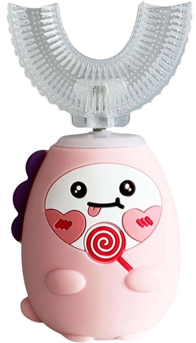 U-vormige tandenborstel - Elektrische kinderborstel - Dagelijkse mondverzorging - Automatische poetsmodus - 14.8 x 7.6 x 5.6 cm - Niet gespecificeerd