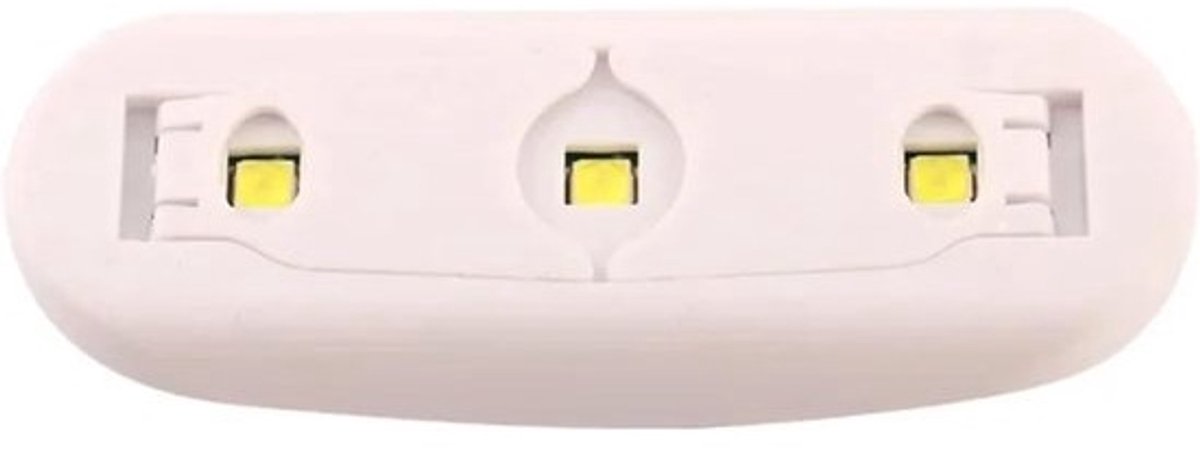 Nageldrooglamp - UV LED Lamp - Gel Nagels Uitharden - Dubbele Lichtbron 365+395nm - Compact Formaat