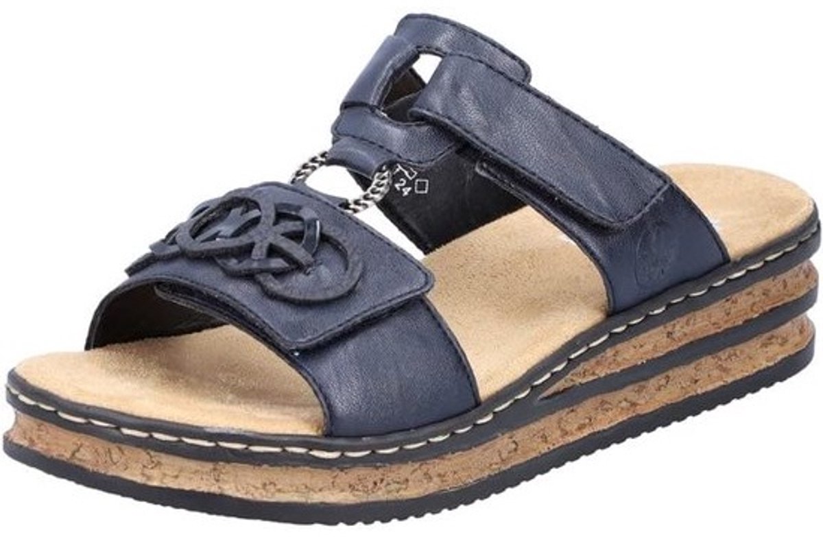 Dames Sandalen - Comfortabele Slippers - Zomerse Outfits - Lichtgewicht Wedge Zool - Zwart