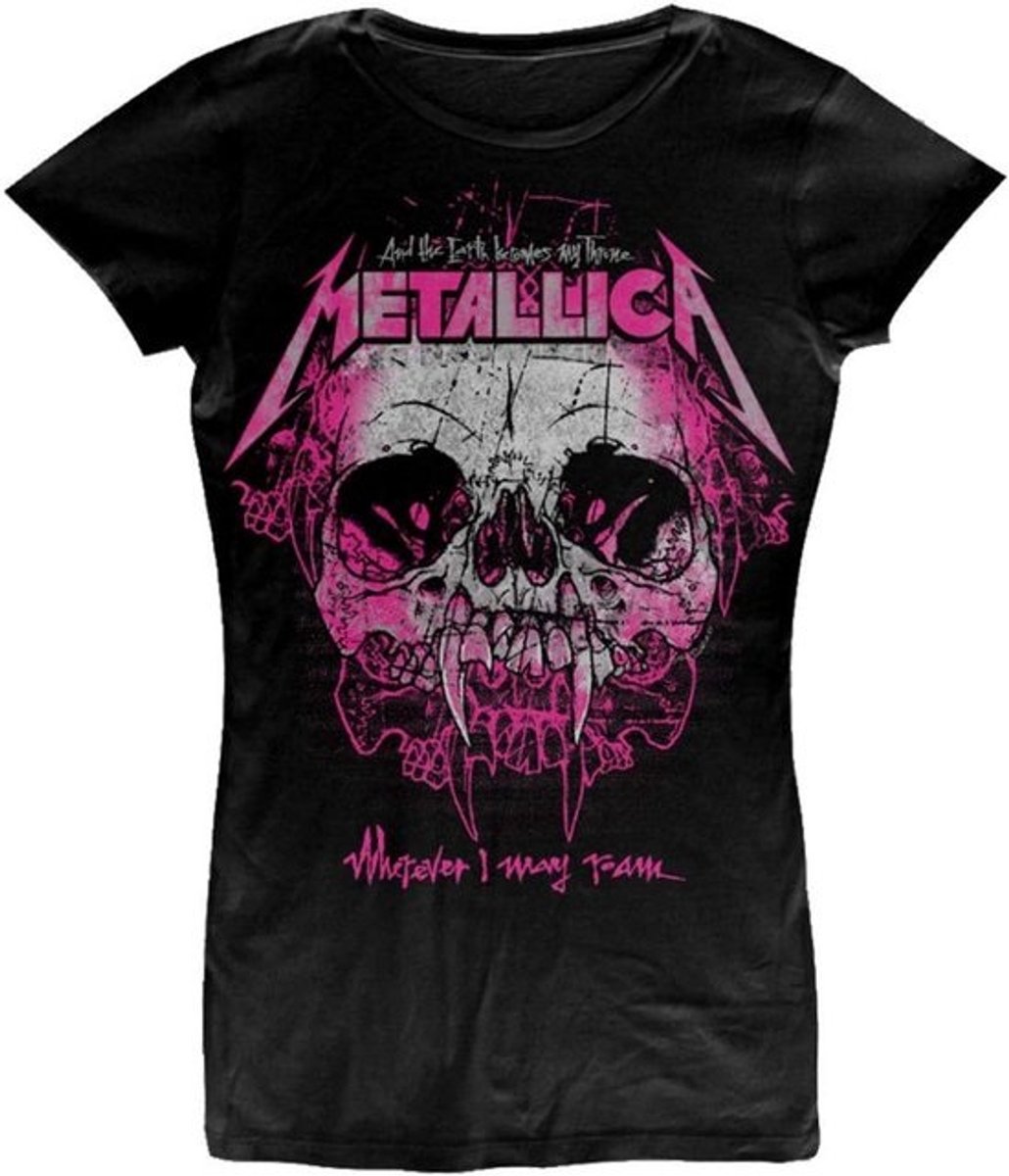 Officieel Band T-shirt voor Dames Korte Mouwen 100% Katoen